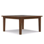 Colburn 54 x 54 inch Square Contemporary Dining Table in Walnut