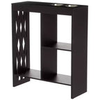 The Lakeside Collection Decorative End Table with Drink Holder -