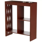 Table d'appoint décorative avec porte-boisson