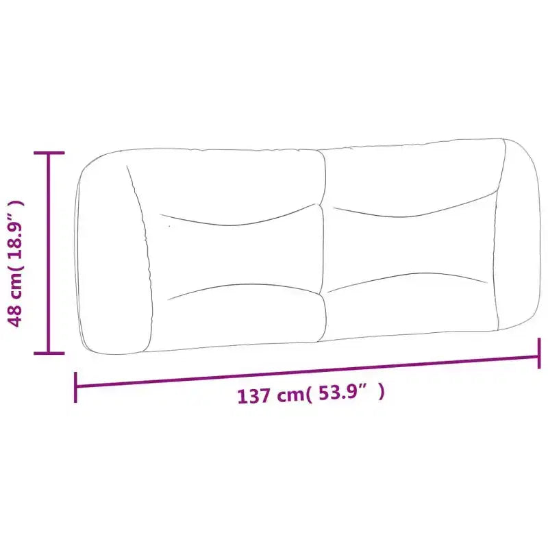 Headboard Cushion Bedroom Hanging Bed Back Cushion Leather