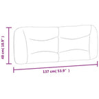 Coussin de tête de lit de chambre à coucher, coussin de dos de lit suspendu en cuir