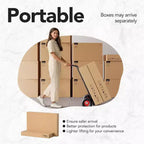 Bureau debout avec tiroirs, bureau électrique réglable en hauteur de 48 pouces avec rangement, bureau assis-debout d'une seule pièce avec étagère pour moniteur